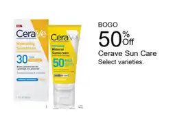 Walgreens CeraVe Sun Care offer