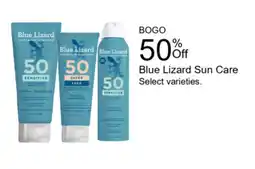 Walgreens Blue Lizard Sun Care offer