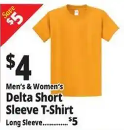 Ocean State Job Lot Delta short sleeve t-shirt offer
