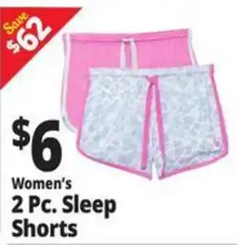 Ocean State Job Lot Women's Sleep Shorts offer