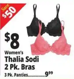 Ocean State Job Lot Women's Thalia Sodi Bras offer