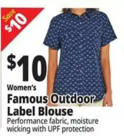 Ocean State Job Lot Women's Famous Outdoor Label Blouse offer