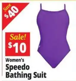 Ocean State Job Lot Women's Speedo Bathing Suit offer