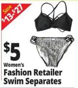 Ocean State Job Lot Women's Fashion Retailer Swim Separates offer