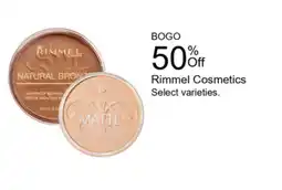 Walgreens Rimmel Cosmetics offer
