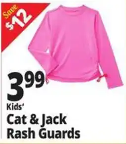Ocean State Job Lot Kids' Cat & Jack Rash Guards offer