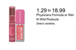 Walgreens Wet N Wild Lip Products offer