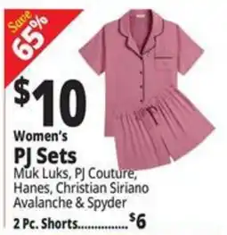 Ocean State Job Lot Women's Pj Sets offer