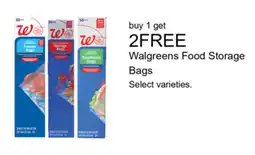 Walgreens Walgreens Food Storage Bags offer