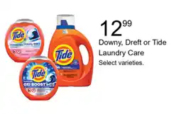 Walgreens Downy, Dreft or Tide Laundry Care offer