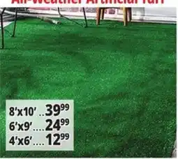 Ocean State Job Lot All-Weather Artificial Turf offer