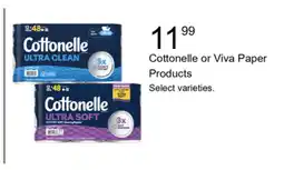 Walgreens Cottonelle or Viva Paper Products offer