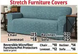 Ocean State Job Lot Stretch Furniture Covers offer