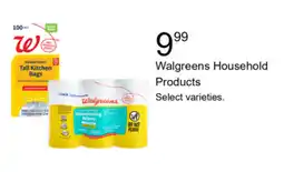 Walgreens Walgreens household products offer