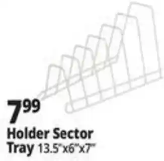 Ocean State Job Lot Holder Sector Tray offer
