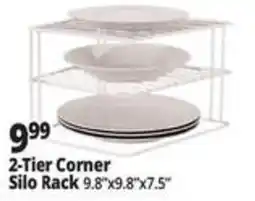 Ocean State Job Lot 2-tier corner silo rack offer