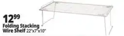 Ocean State Job Lot Folding Stacking Wire Shelf offer