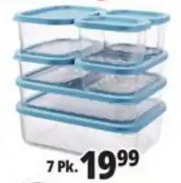 Ocean State Job Lot 7 pk. food storage containers offer