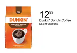 Walgreens Dunkin' Donuts Coffee offer