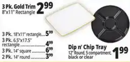 Ocean State Job Lot Dip n' Chip Tray offer