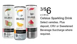 Walgreens Celsius Sparkling Drink offer