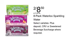 Walgreens Waterloo Sparkling Water offer