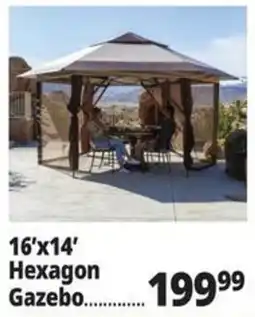 Ocean State Job Lot Hexagon Gazebo offer