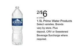 Walgreens Ice Mountain water offer