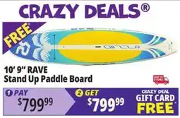Ocean State Job Lot Rave Stand Up Paddle Board offer