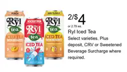 Walgreens Ryl Iced Tea offer
