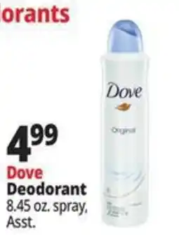 Ocean State Job Lot Dove Deodorant offer