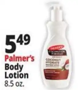 Ocean State Job Lot Palmer's Body Lotion offer