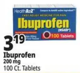 Ocean State Job Lot Health A2Z ibuprofen offer