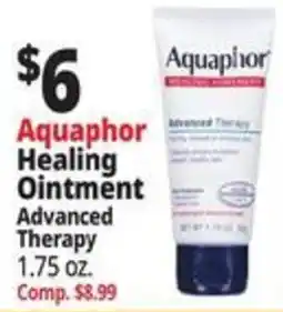 Ocean State Job Lot Aquaphor Healing Ointment Advanced Therapy offer