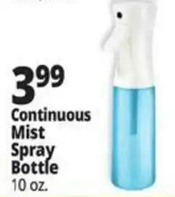 Ocean State Job Lot Continuous Mist Spray Bottle offer