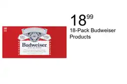 Walgreens 18-Pack Budweiser Products offer