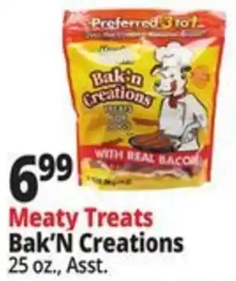 Ocean State Job Lot Meaty Treats Bak'n Creations offer
