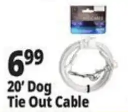 Ocean State Job Lot Dog Tie Out Cable offer