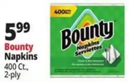 Ocean State Job Lot Bounty napkins offer