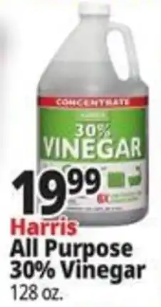 Ocean State Job Lot Harris all purpose vinegar offer