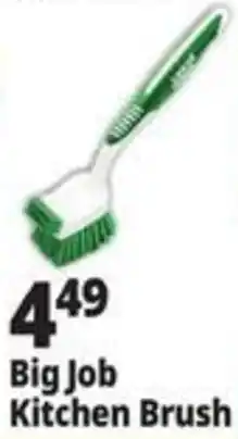 Ocean State Job Lot Big Job Kitchen Brush offer
