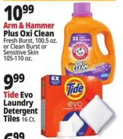 Ocean State Job Lot Arm & Hammer Plus Oxi Clean offer