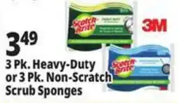 Ocean State Job Lot 3M Scotch Brite Heavy-Duty or Non-Scratch Scrub Sponges offer