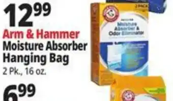 Ocean State Job Lot Arm & Hammer moisture absorber hanging bag offer