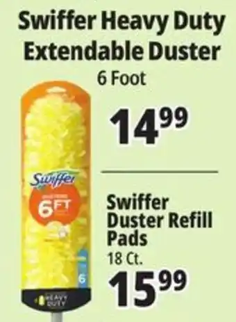 Ocean State Job Lot Swiffer heavy duty extendable duster offer