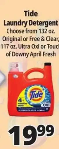 Ocean State Job Lot Tide laundry detergent offer