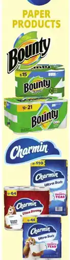 Ocean State Job Lot Bounty paper products offer