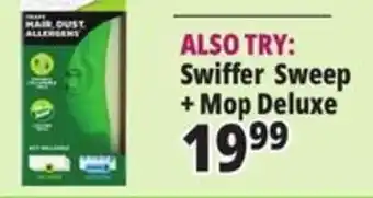Ocean State Job Lot Swiffer Sweep + Mop Deluxe offer