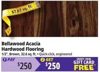 Ocean State Job Lot Bellawood Acacia Hardwood Flooring offer