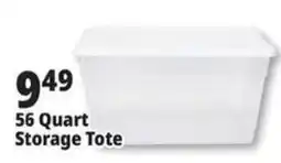 Ocean State Job Lot 56 Quart Storage Tote offer